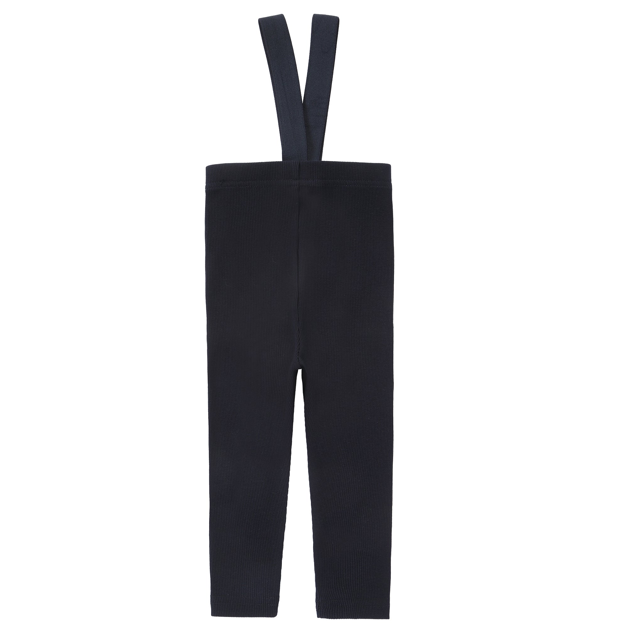 Navy Suspenders Leggings