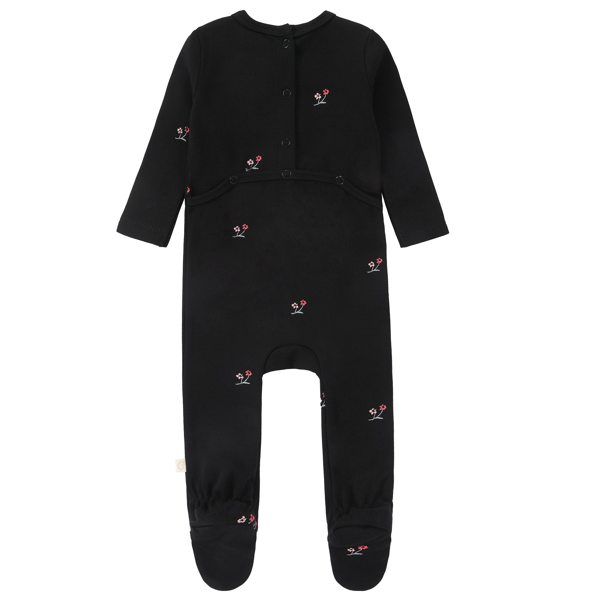 Midnight Blooms Footie