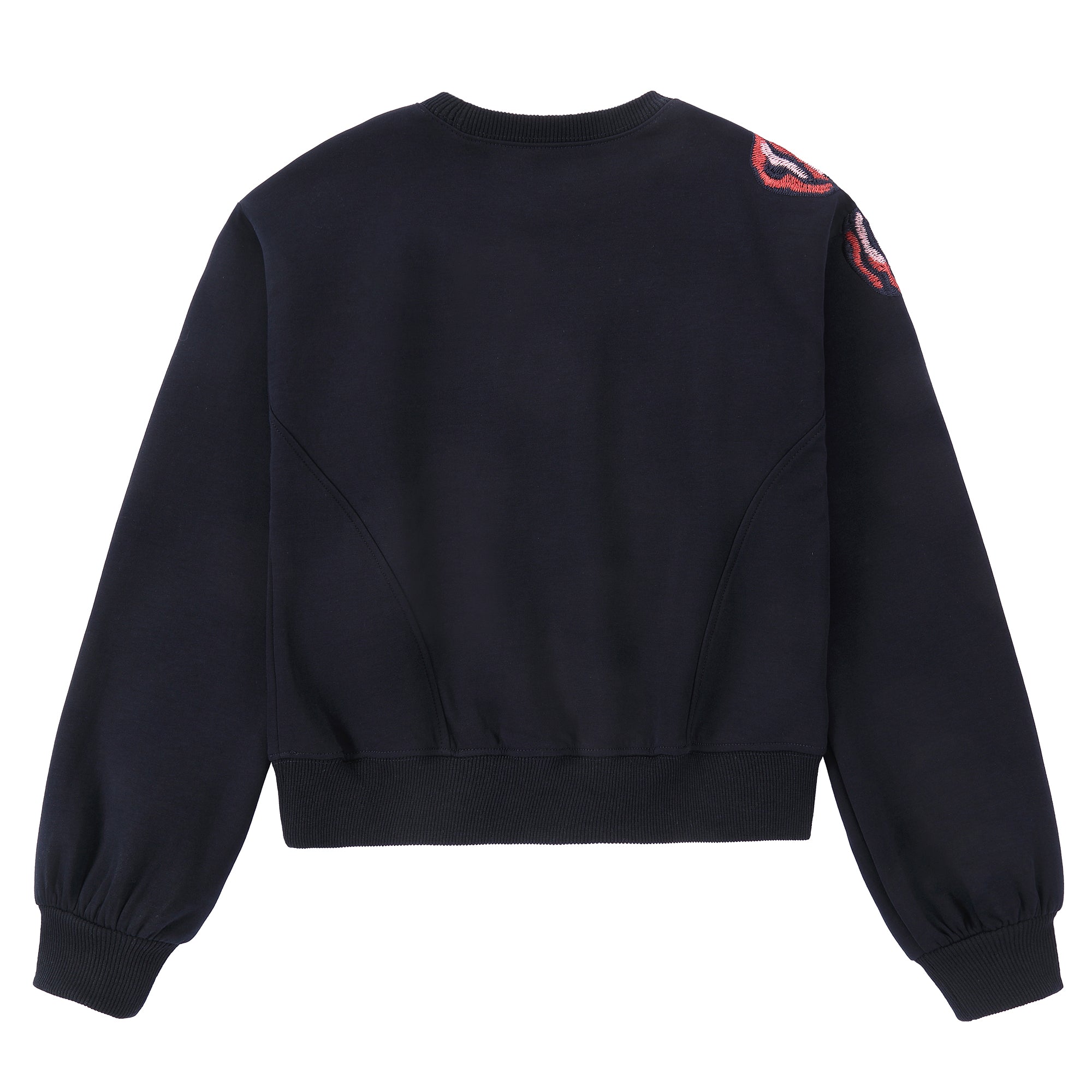 Navy Rose Sweatshirt