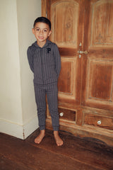 Boys Blue Stripe PCN Grandpa Pajama