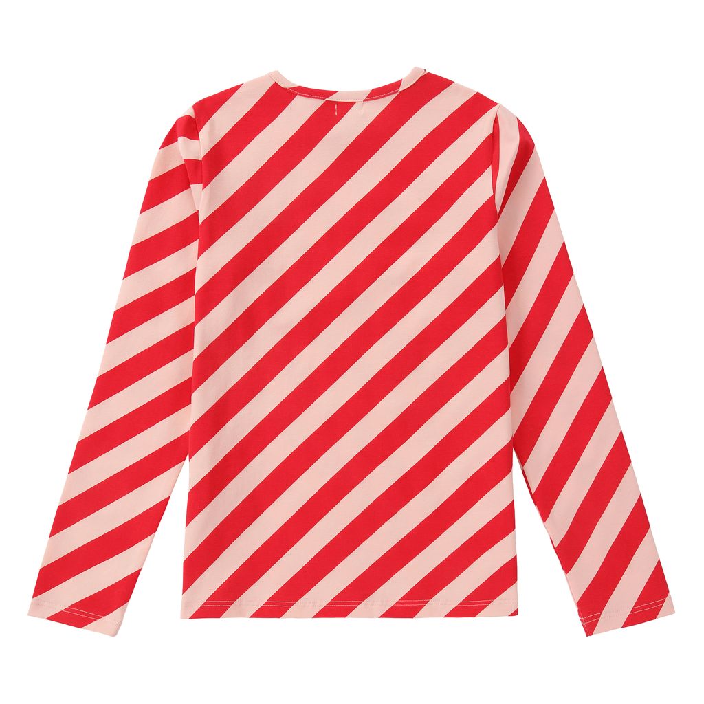 Girls Pastel Play Pink & Red T-Shirt