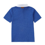 Boys True Blue  Polos with White Collar