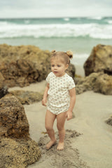 Baby Girls True Blue Floral Set