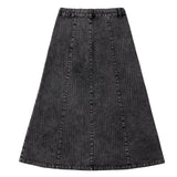 Graphite Midi Skirt