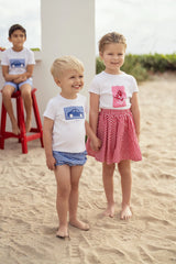 Girls Little Picnic Skirt