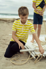 Boys Lemon Twist Polo