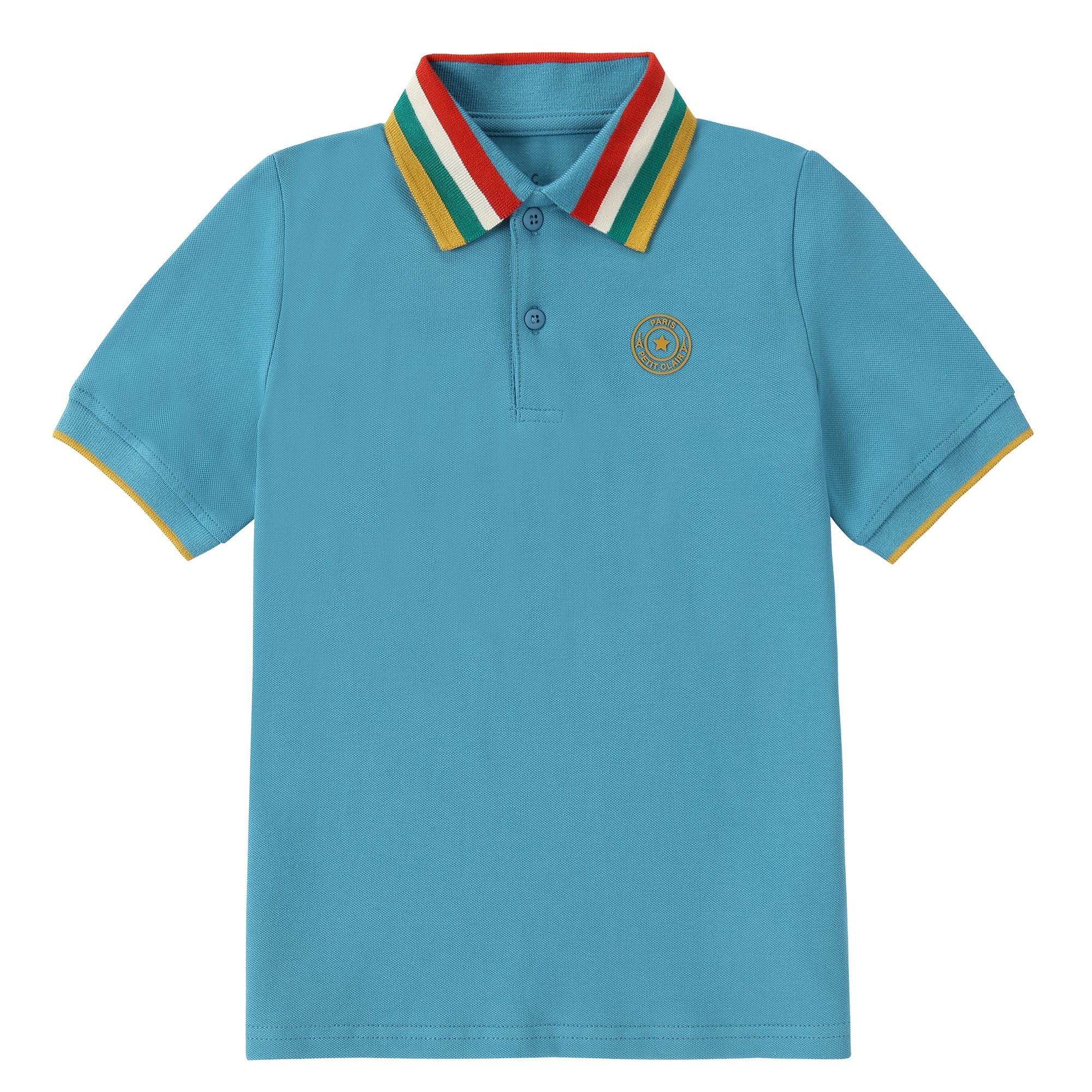 Boys Bright Stripes Polo