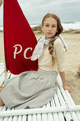 Girls Sailing Club Pleated Skirt