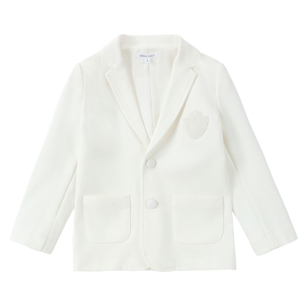 Boys White Blazer