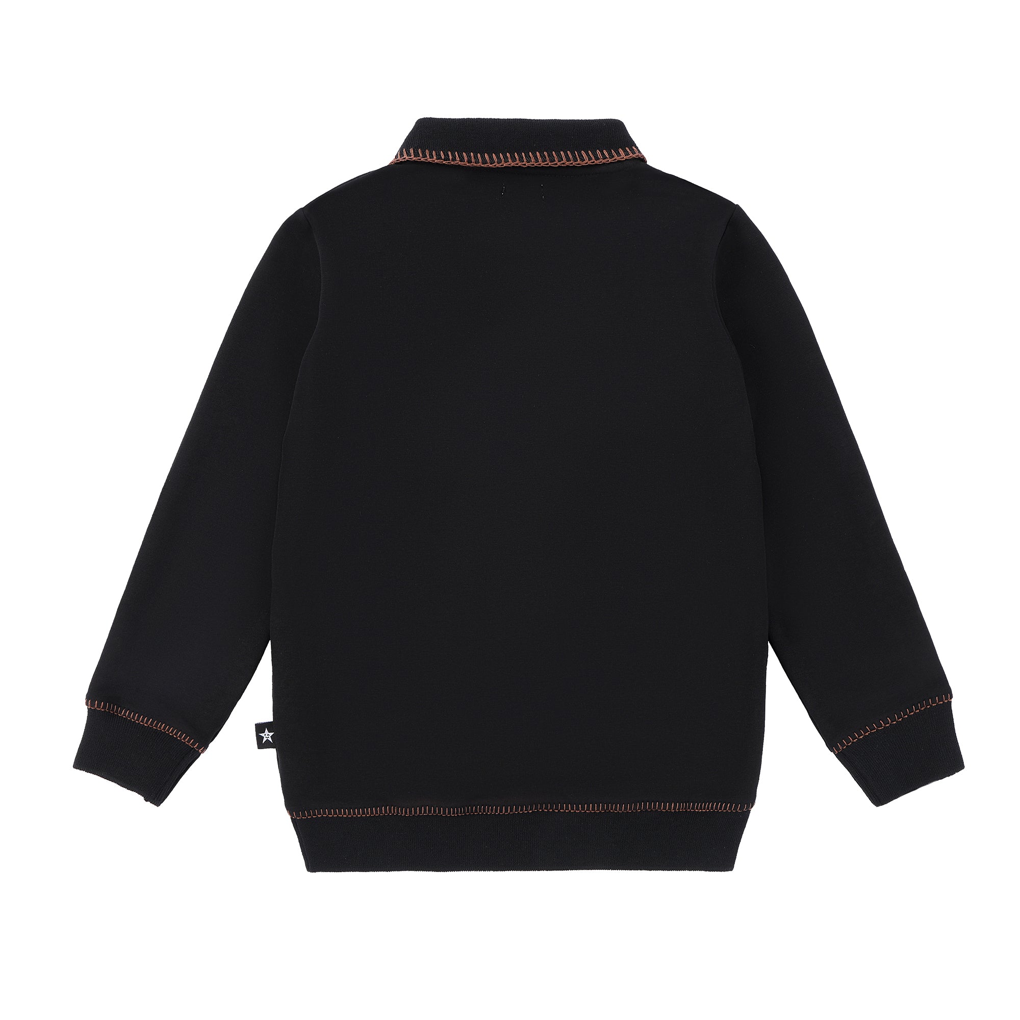 Boys Denim Stitch Polo