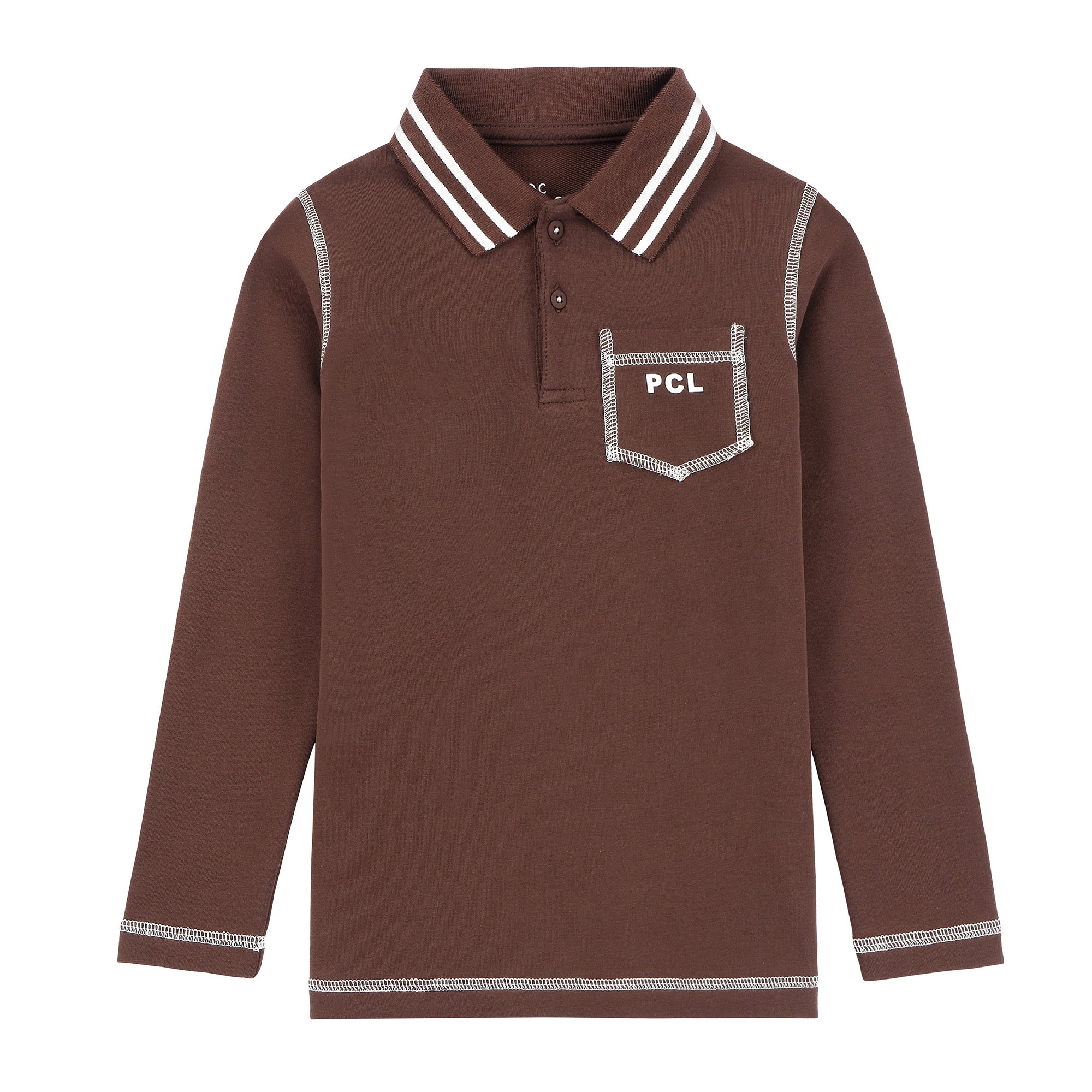 Boys Cocoa Crew Polo