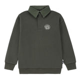 Boys Vintage Olive Polo