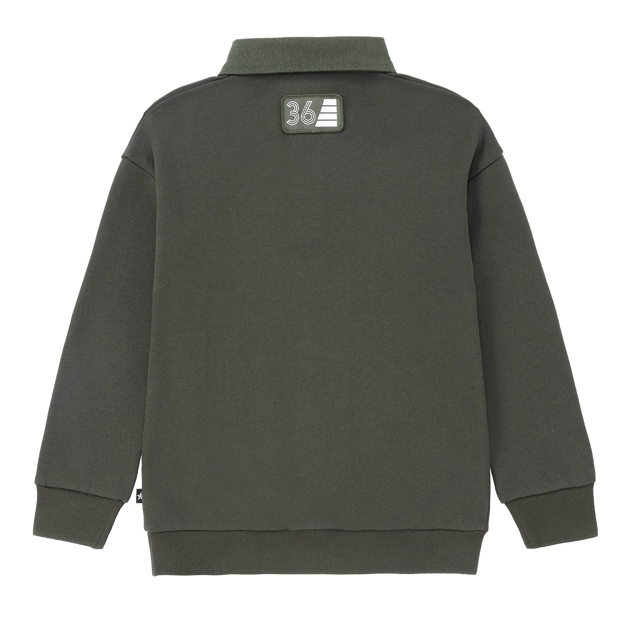 Boys Vintage Olive Polo
