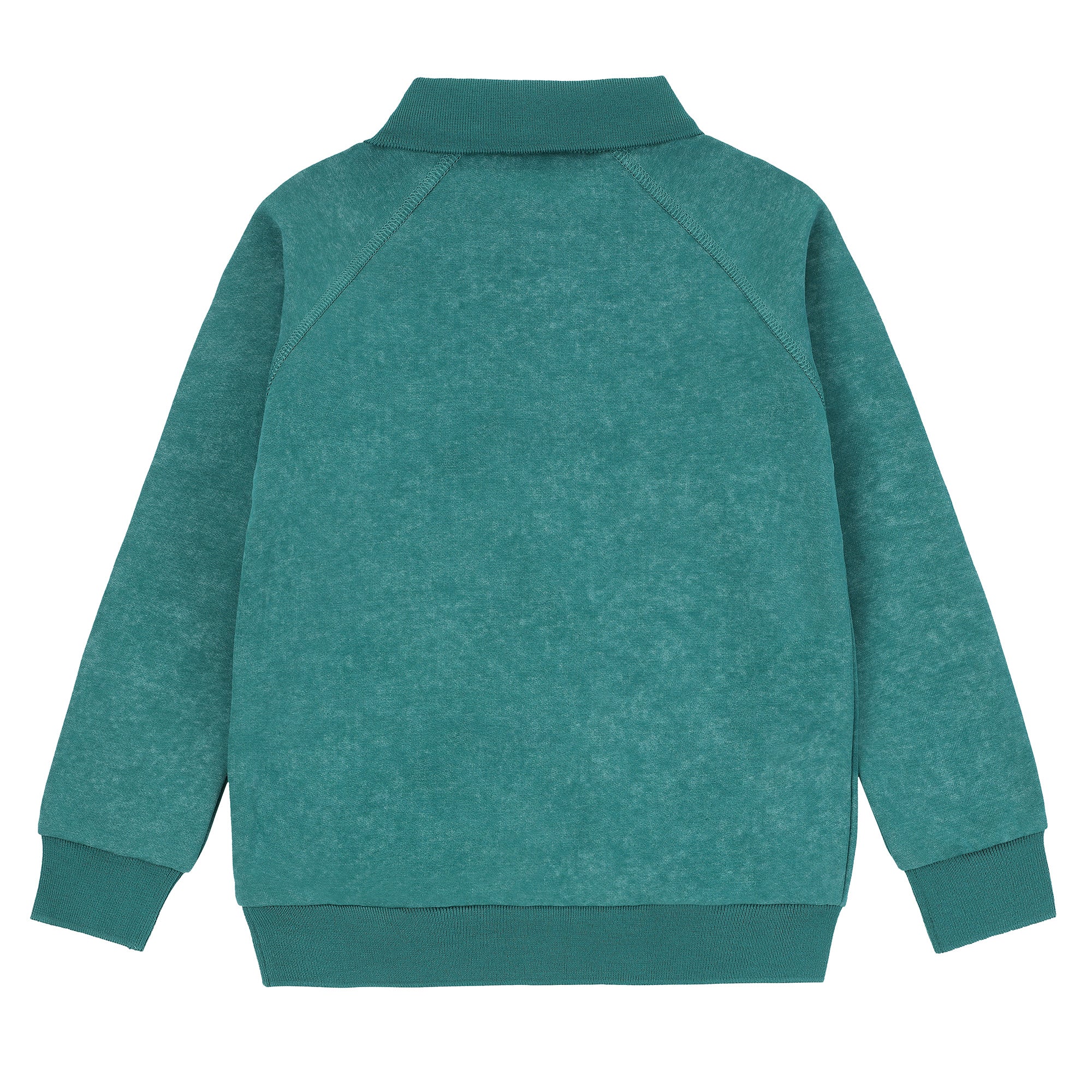 Boys Green Wash Polo with Racehorse