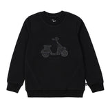 Boys Charcoal Cord Sweatshirt