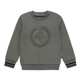 Boys Olive Green PC Logo Sweatshirt