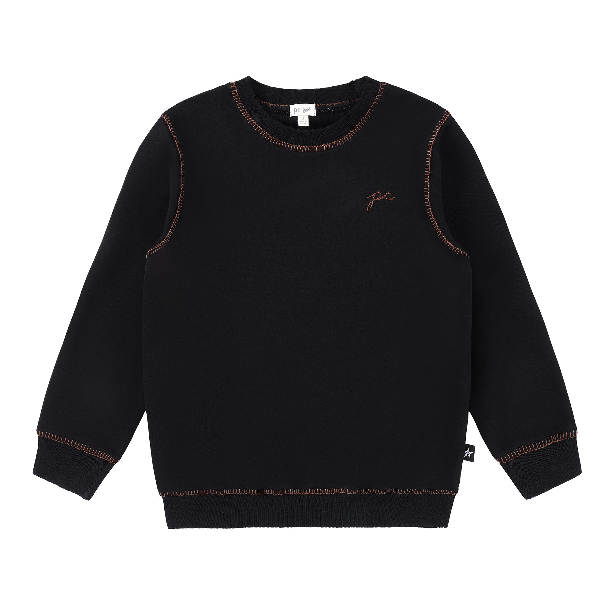 Boys Denim Stitch Sweatshirt