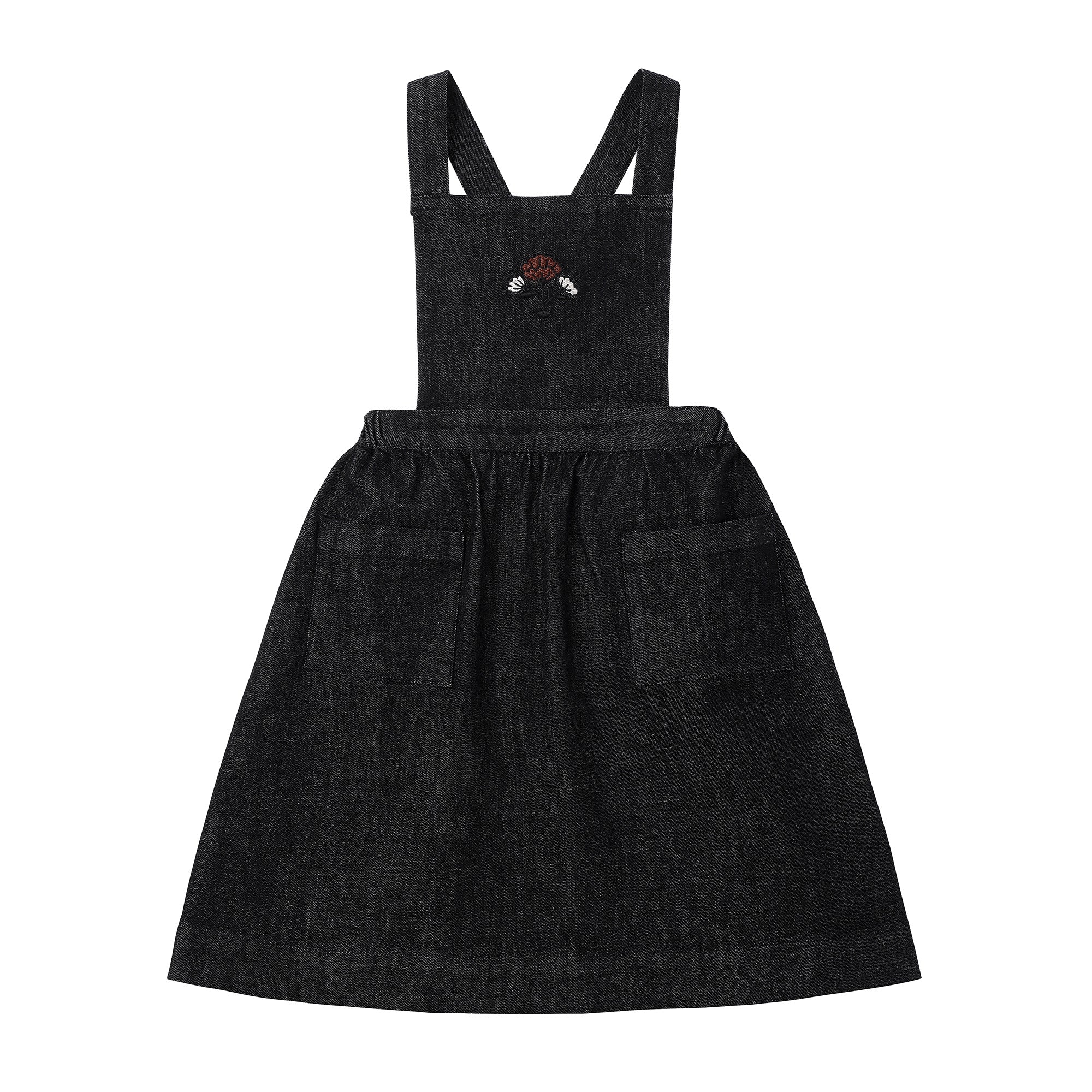 Girls Denim Stitch Jumper