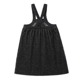 Girls Charcoal Cord Jumper