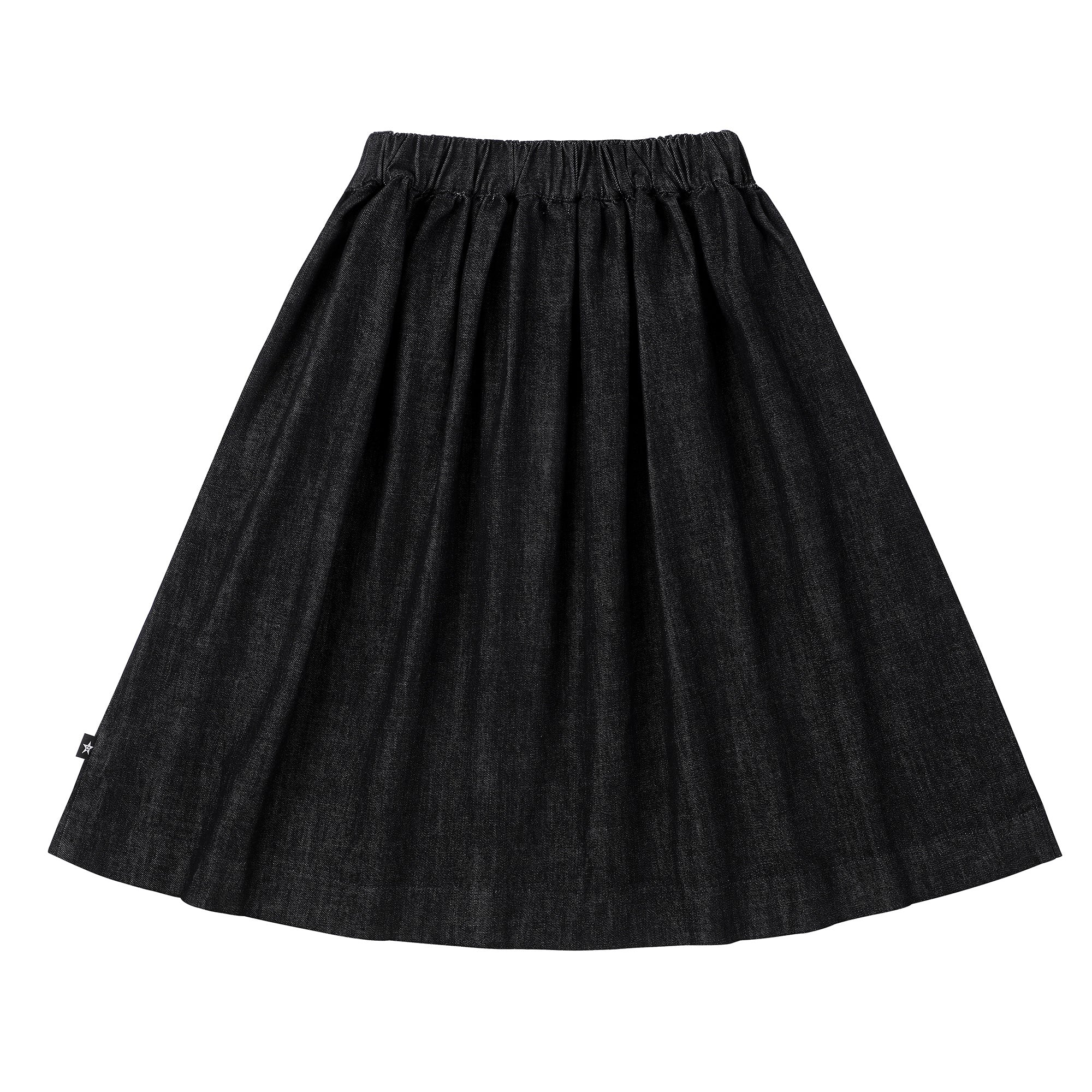 Girls Denim Stitch Short Skirt