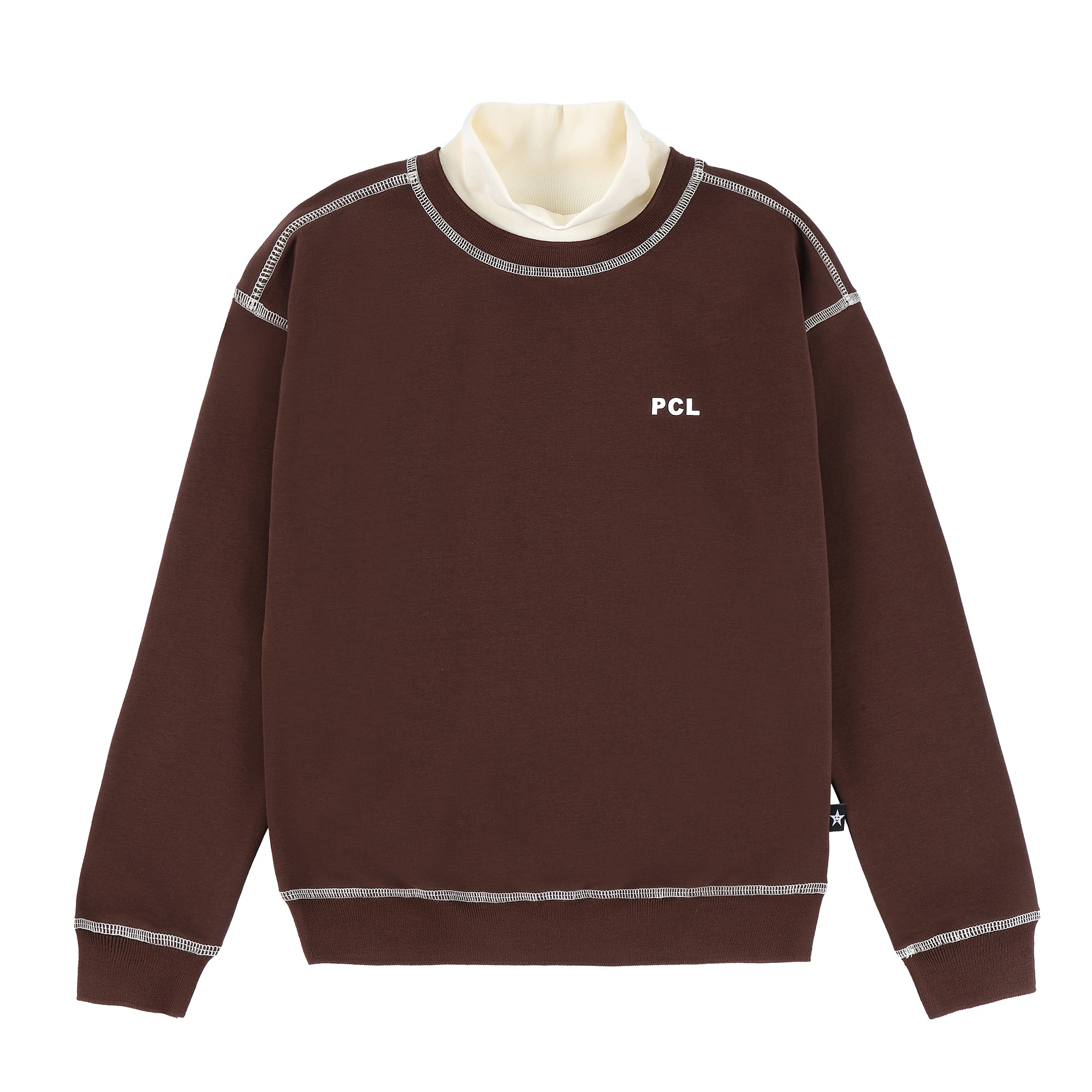 Girls Cocoa Crew Turtle Neck