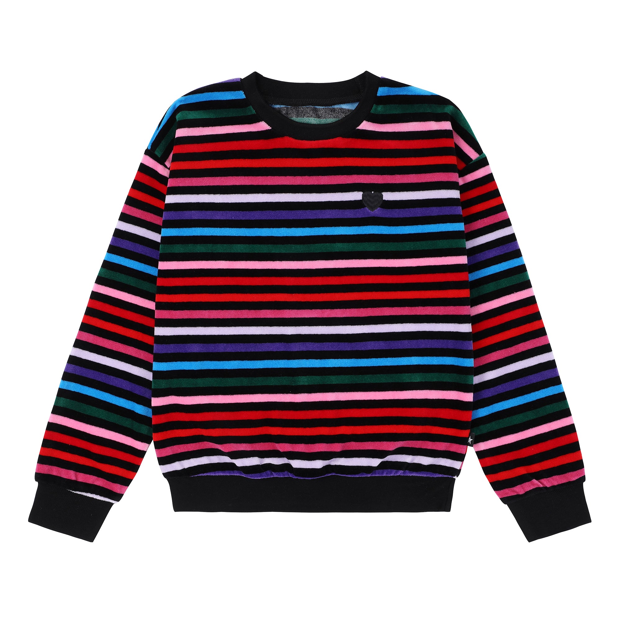 Girls Sweet Stripe Sweatshirt
