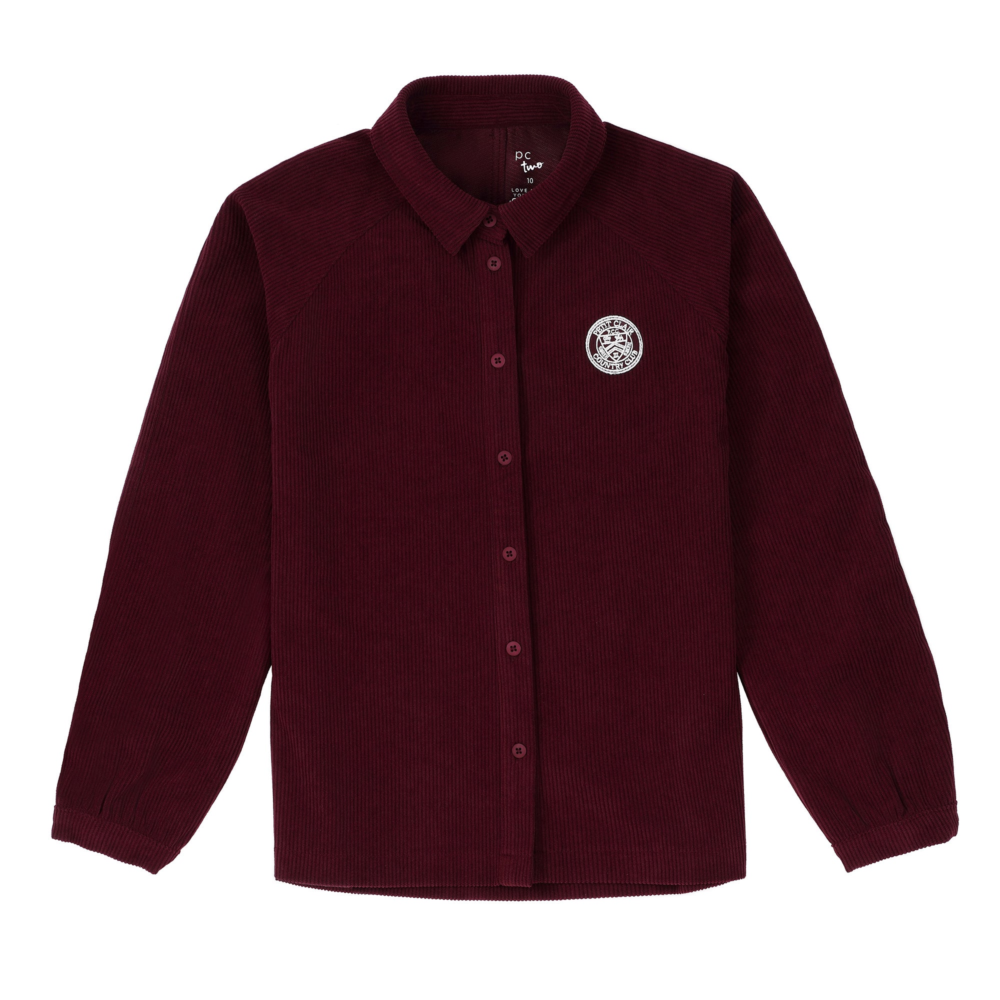 Girls Berry Mix Collared Shirt