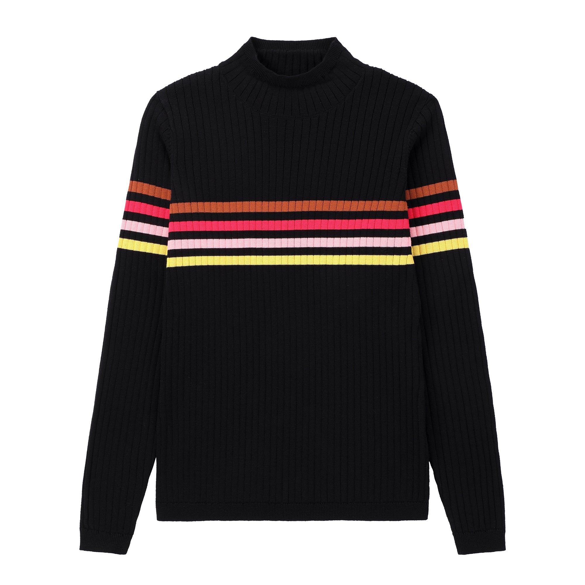 Girls Rib Remix Knit Sweater