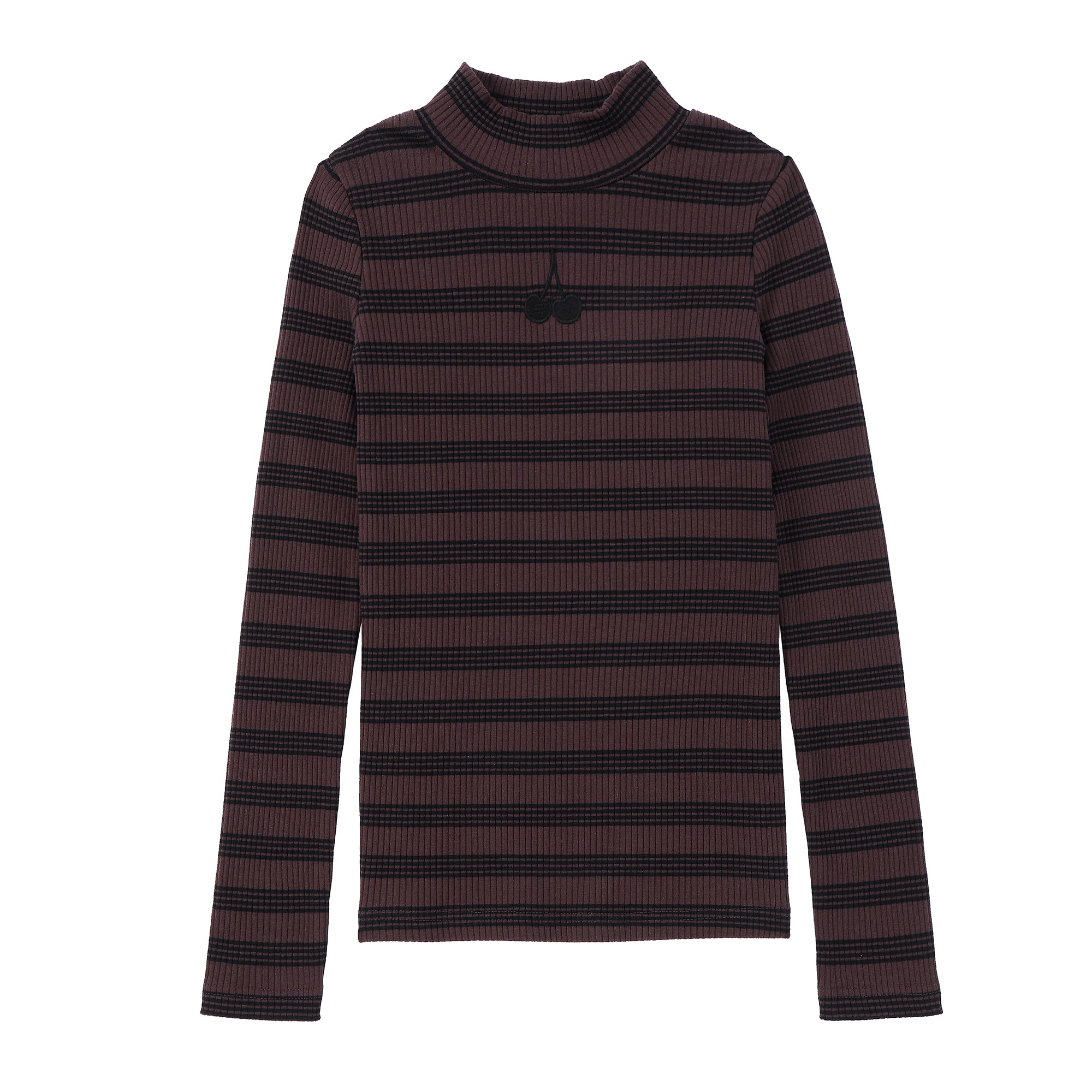 Girls Plum Play MockNeck