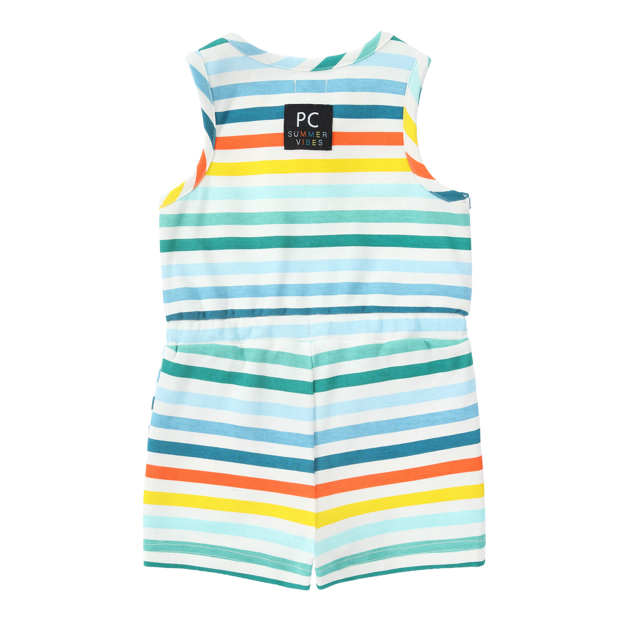 Baby Boys Bright Stripes Romper