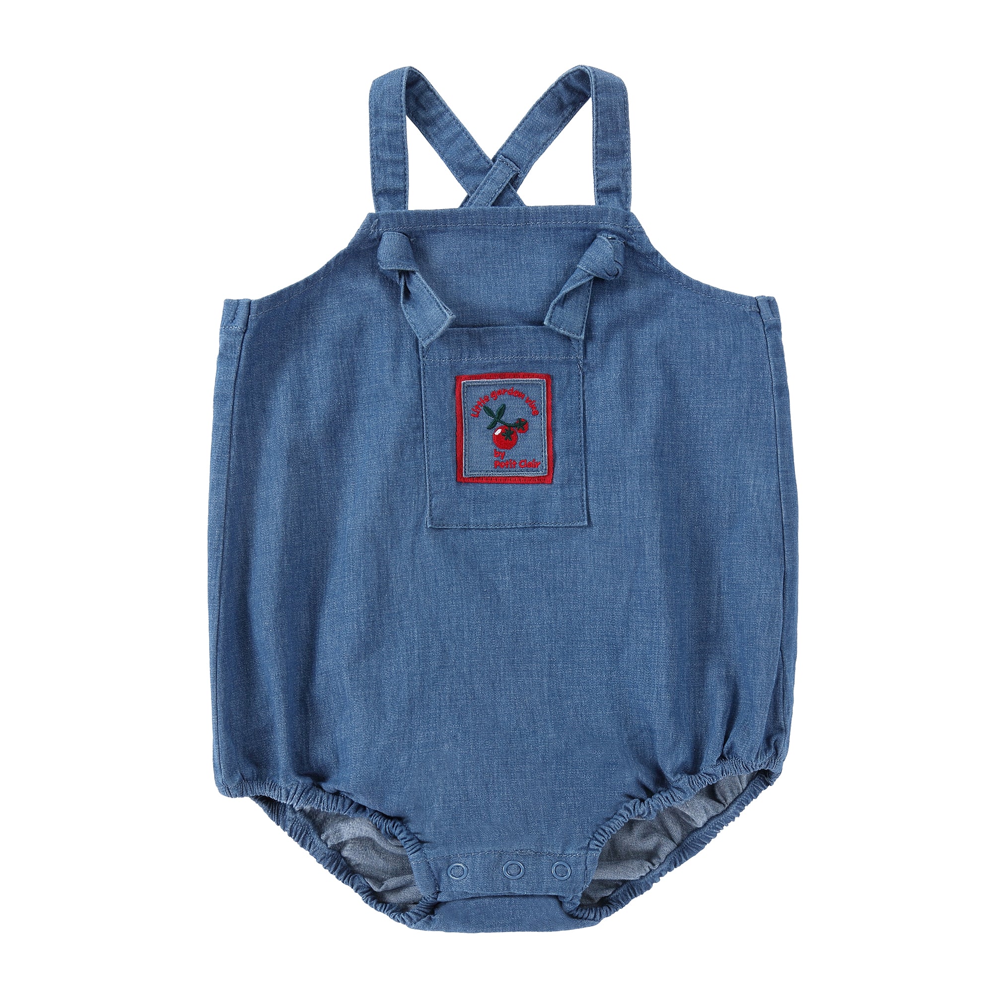 Denim Vine Romper 678