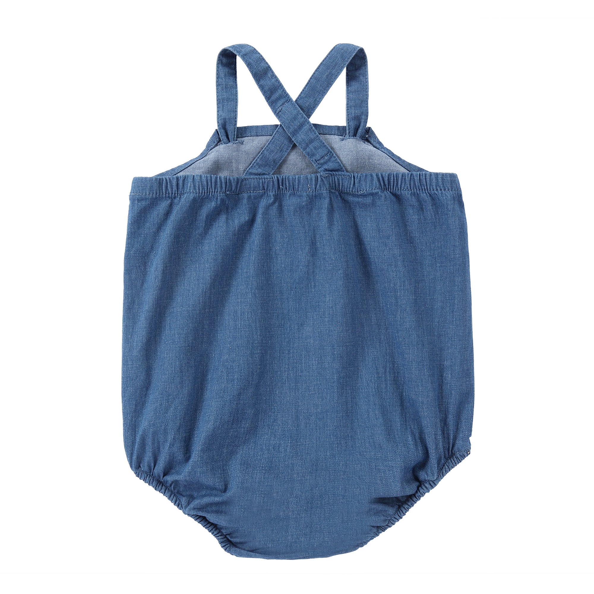 Denim Vine Romper 678