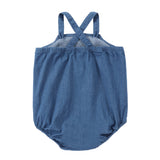 Denim Vine Romper 678