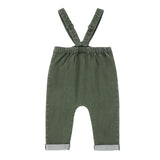 Baby Boys Vintage Olive Romper