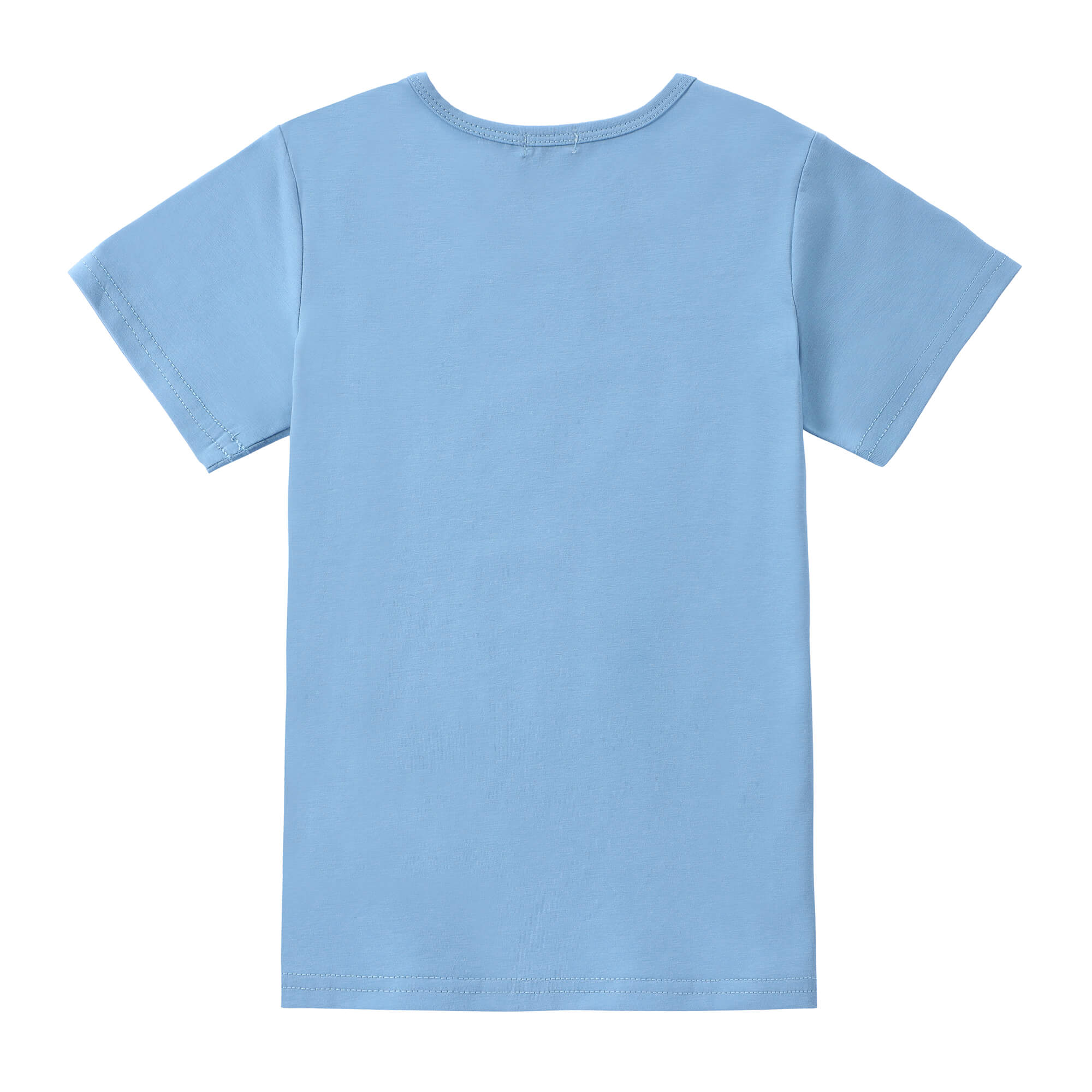 Boys Mid-Blue Sailboat T-Shirt