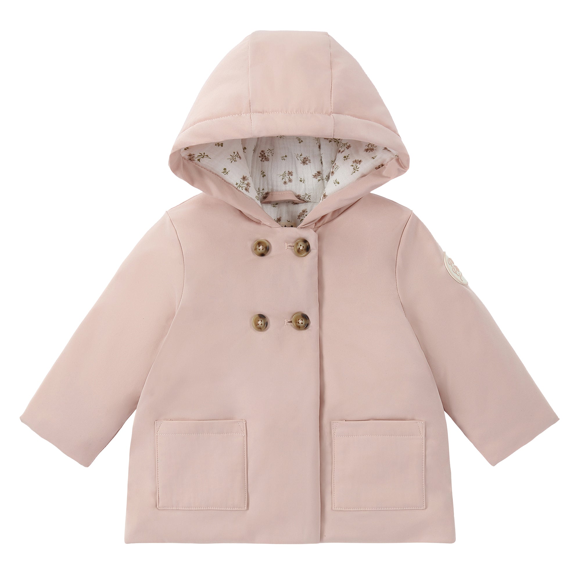 Baby Girls Dusky Pink Jacket