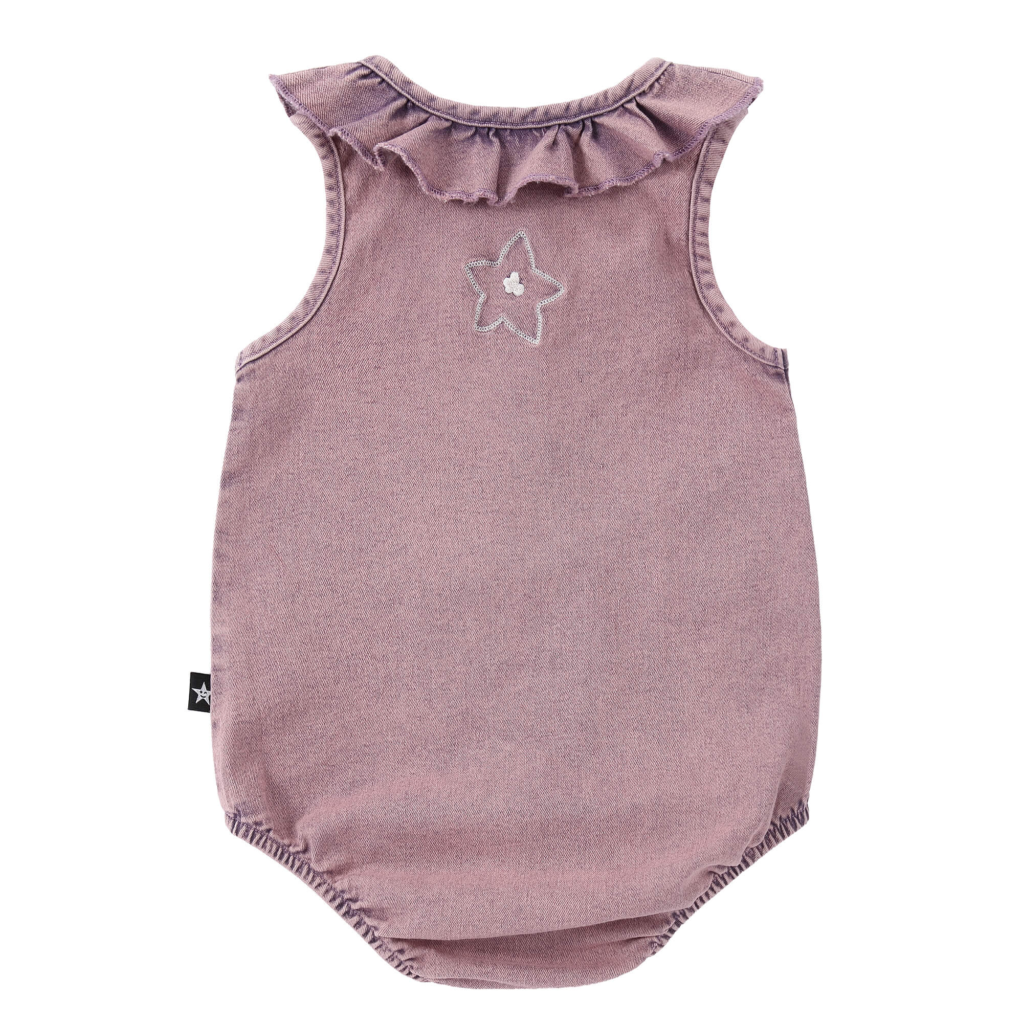 Baby Girls Vintage Wash Romper