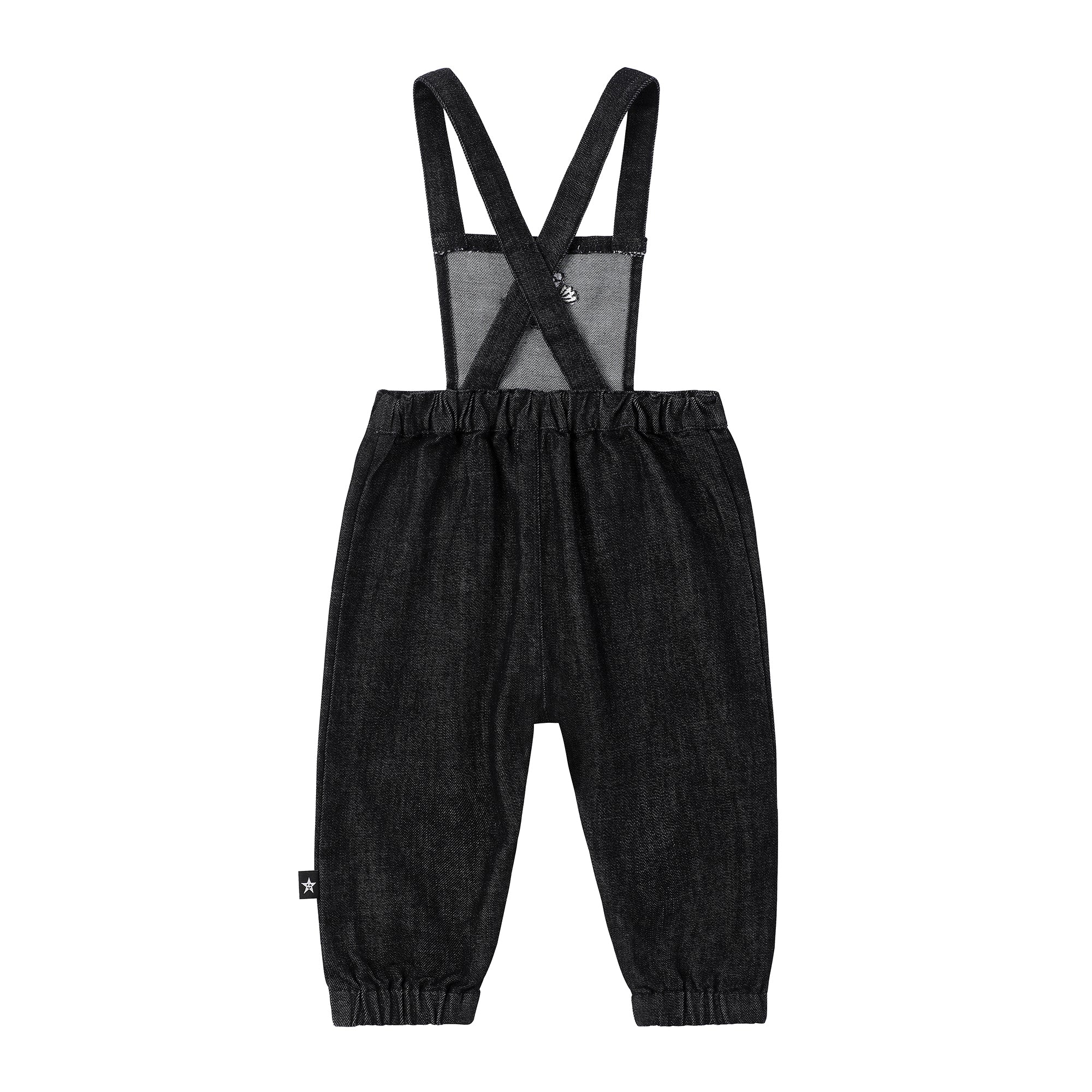 Baby Girls Denim Stitch Romper