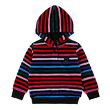 Girls Sweet Stripe Hoodie