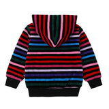 Girls Sweet Stripe Hoodie