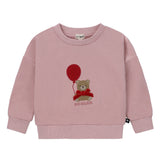 Baby Girls Pink Bear Sweatshirt