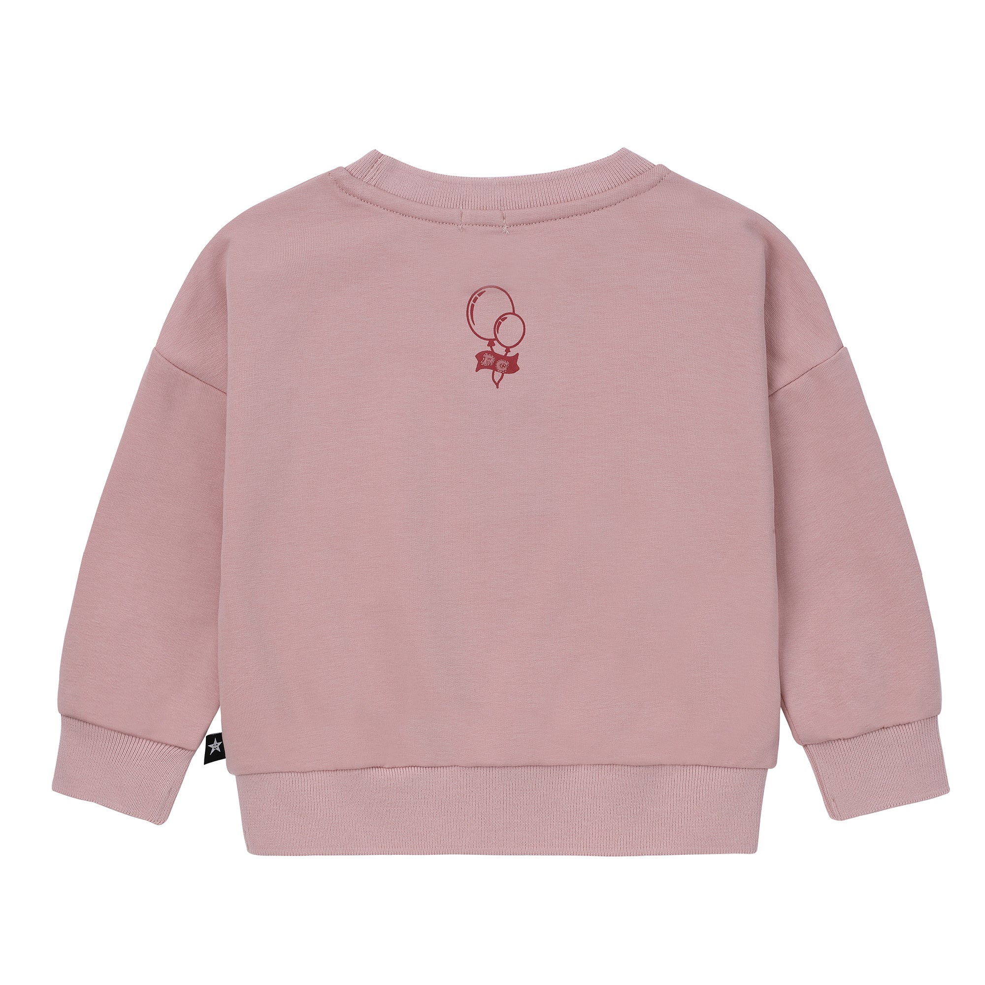 Baby Girls Pink Bear Sweatshirt