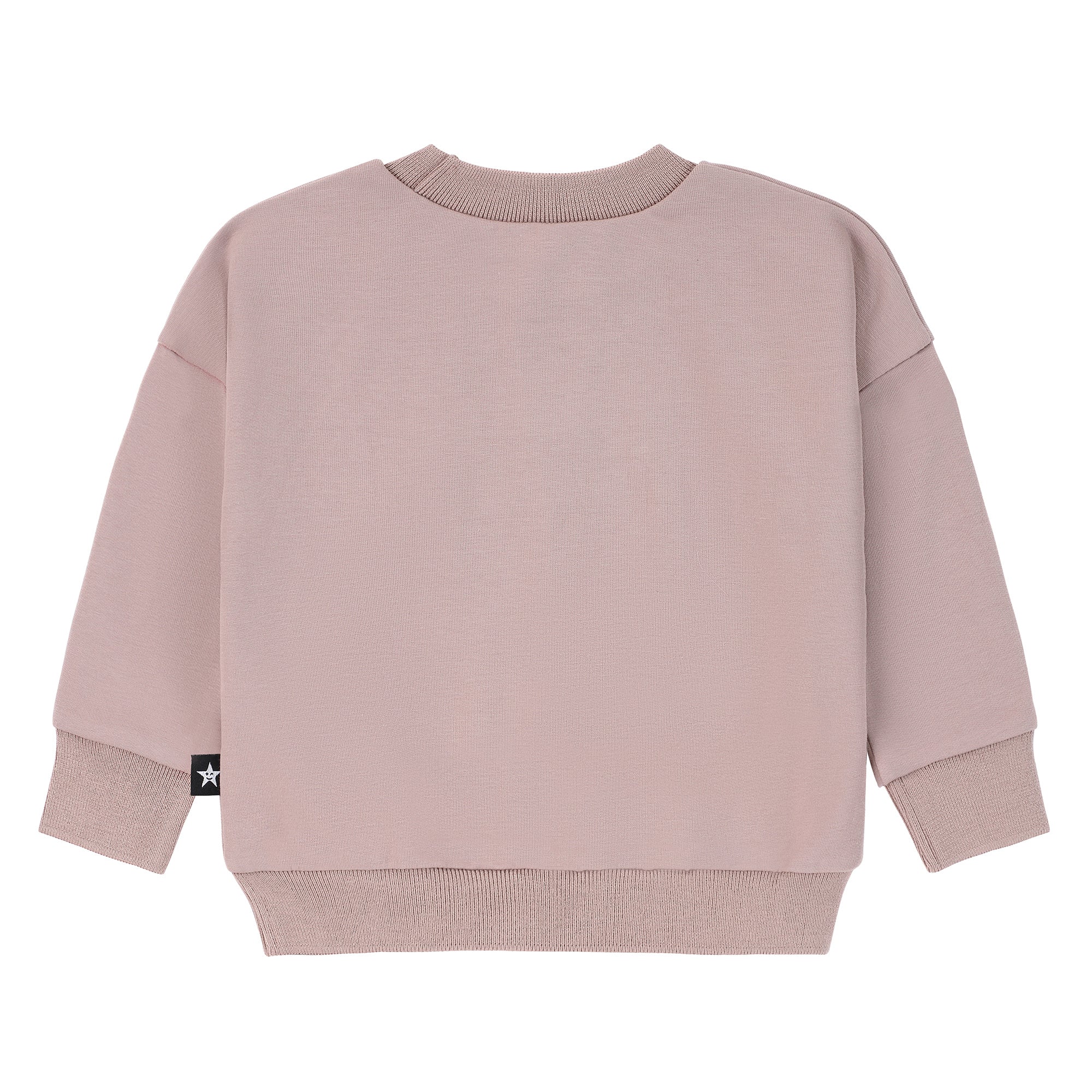 Girls Taupe Happy Sweatshirt