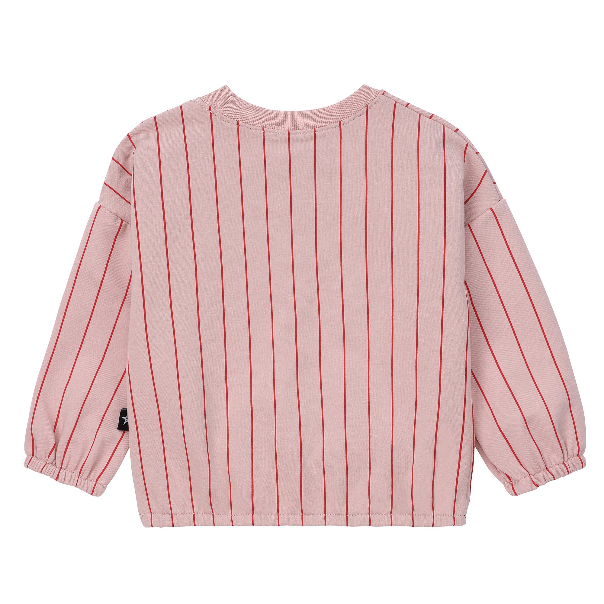 Baby Girls Pink Stripe Sweatshirt Set