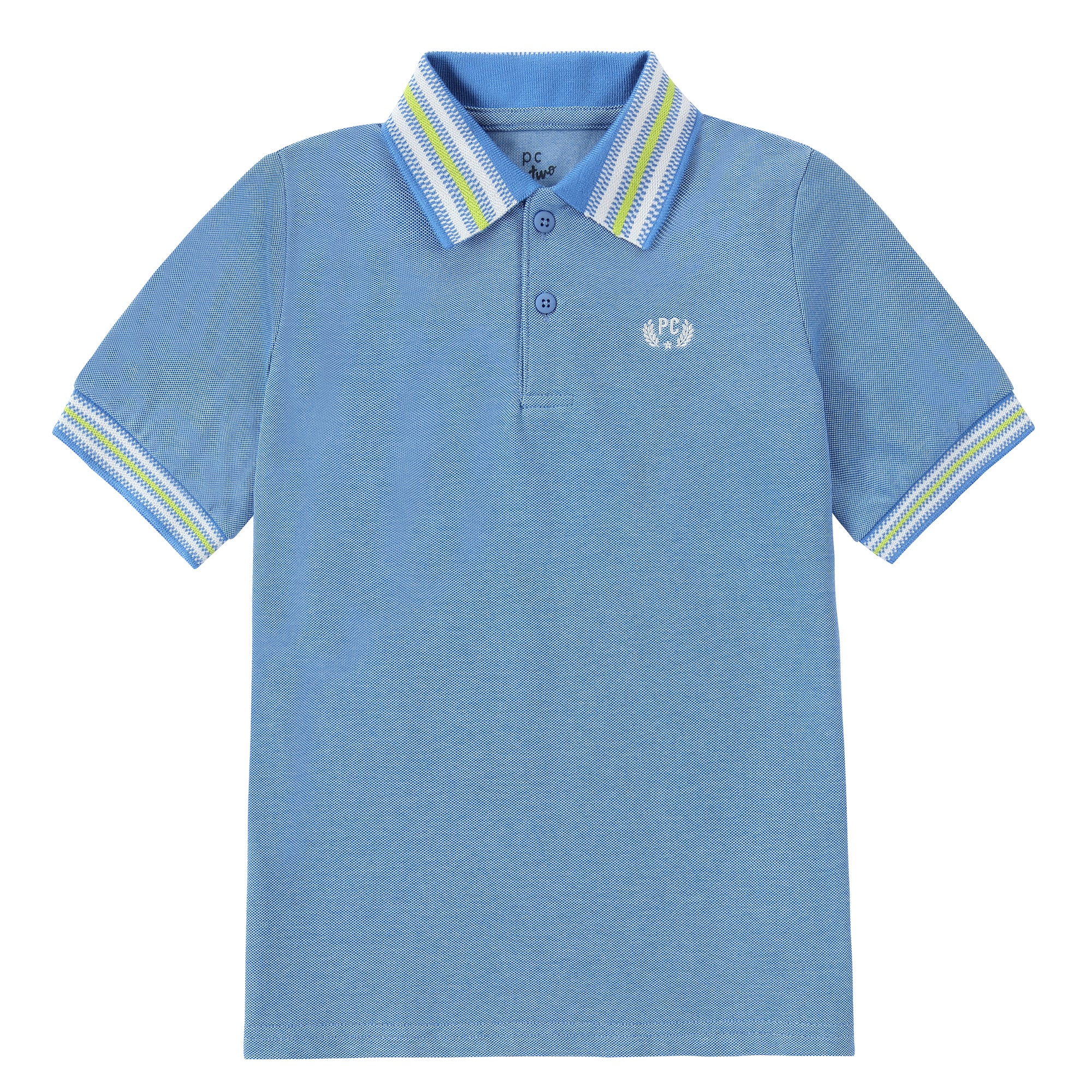 Heather Blue Polo 105B