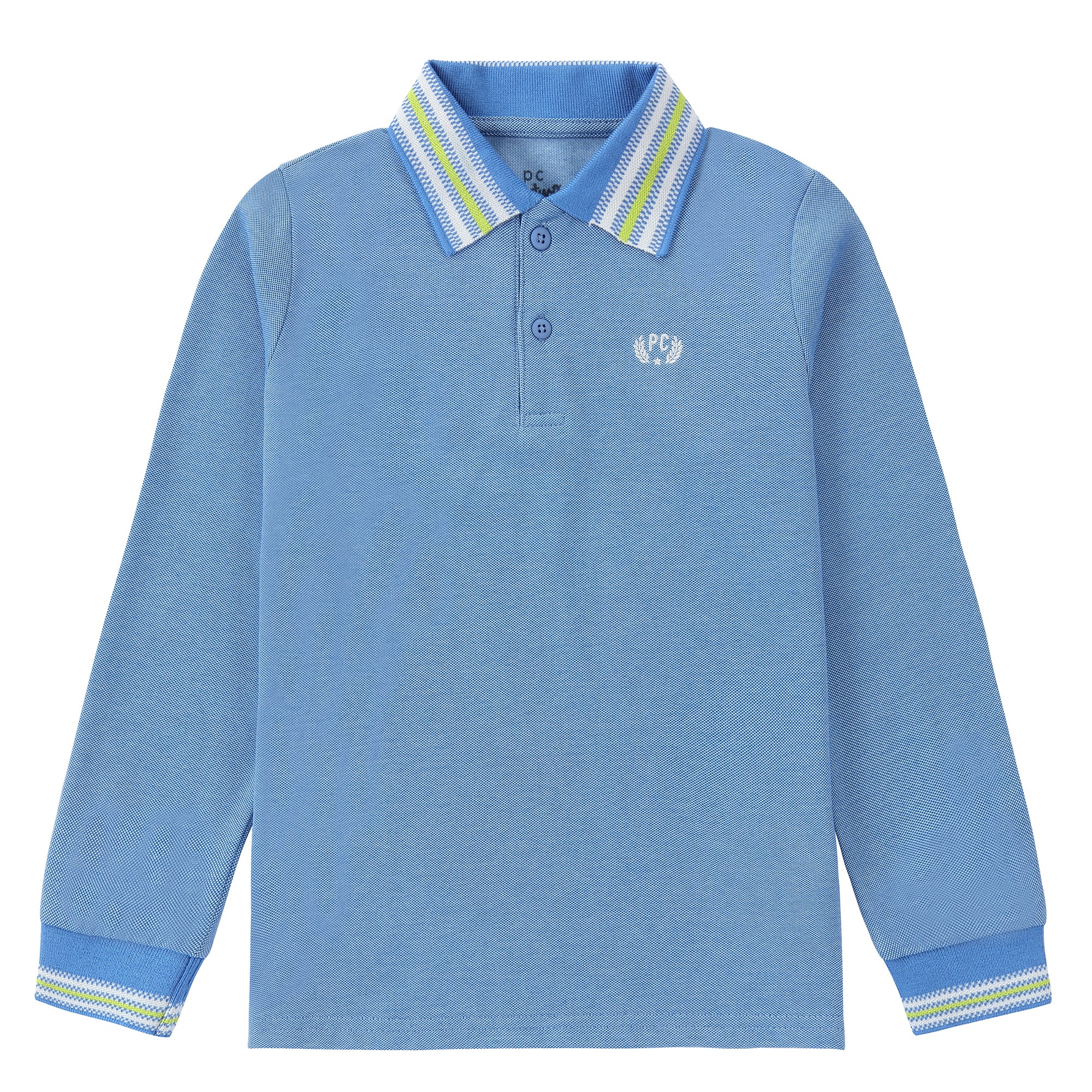 Heather Blue Polo 105B