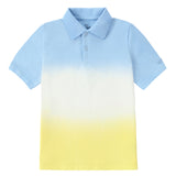 Blue White Yellow Polo 602