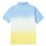 Blue White Yellow Polo 602