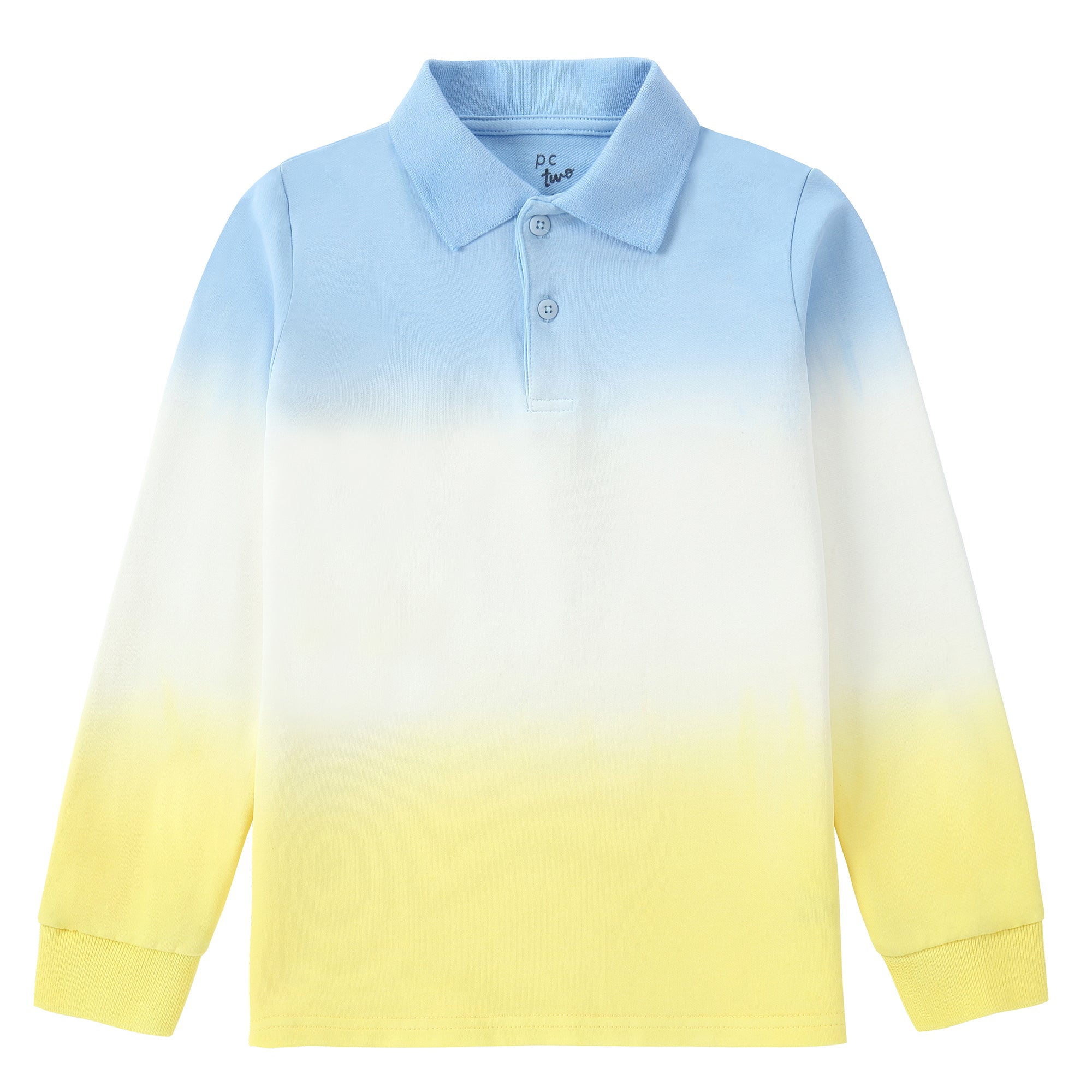 Blue White Yellow Polo 602