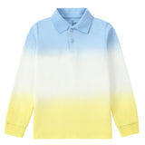 Blue White Yellow Polo 602